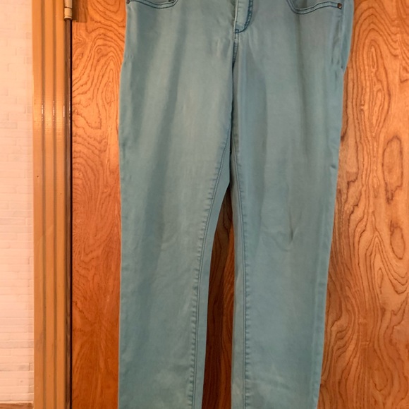 Pilcro Turquoise Casual Pants - Picture 3 of 4